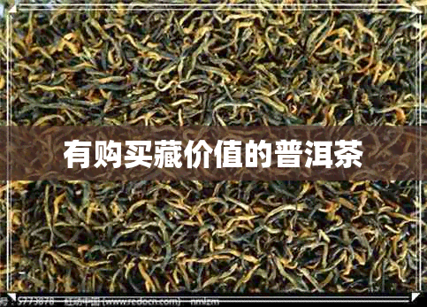 有购买藏价值的普洱茶