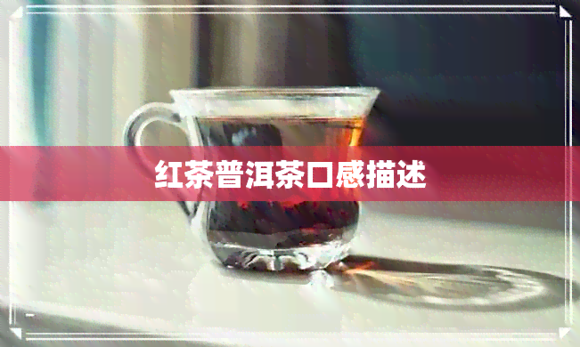 红茶普洱茶口感描述