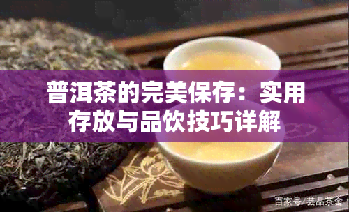 普洱茶的完美保存：实用存放与品饮技巧详解