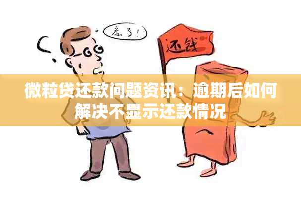 微粒贷还款问题资讯：逾期后如何解决不显示还款情况