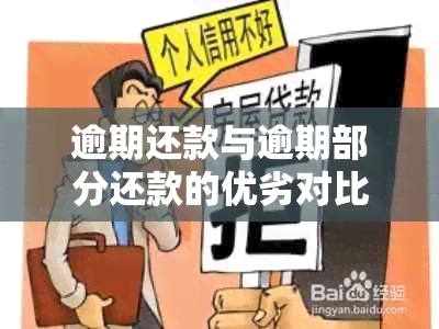 逾期还款与逾期部分还款的优劣对比：哪个更划算？