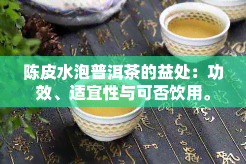 陈皮水泡普洱茶的益处：功效、适宜性与可否饮用。