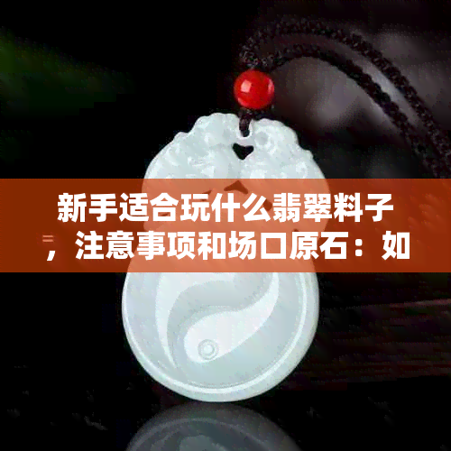 新手适合玩什么翡翠料子，注意事项和场口原石：如何选择和欣赏翡翠？