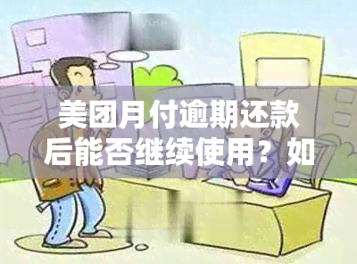 美团月付逾期还款后能否继续使用？如何处理？