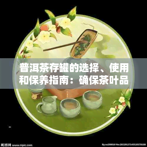 普洱茶存罐的选择、使用和保养指南：确保茶叶品质和保存效果