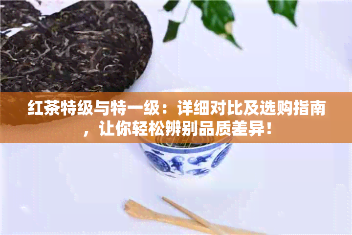 红茶特级与特一级：详细对比及选购指南，让你轻松辨别品质差异！