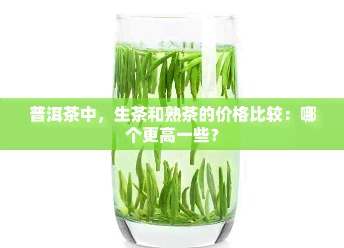 普洱茶中，生茶和熟茶的价格比较：哪个更高一些？