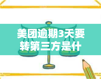 美团逾期3天要转第三方是什么