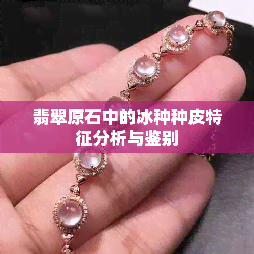 翡翠原石中的冰种种皮特征分析与鉴别