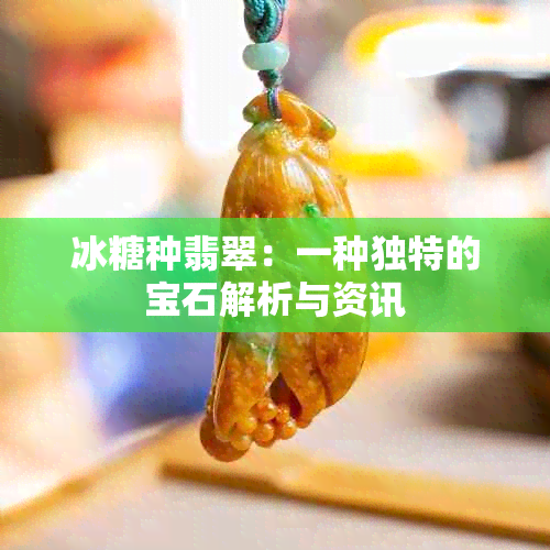 冰糖种翡翠：一种独特的宝石解析与资讯