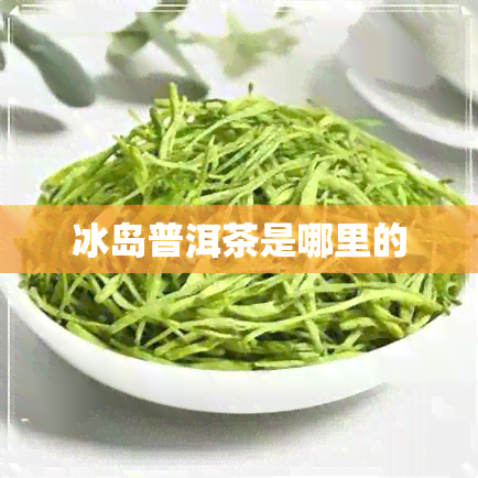 冰岛普洱茶是哪里的