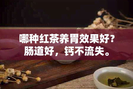 哪种红茶养胃效果好？肠道好，钙不流失。