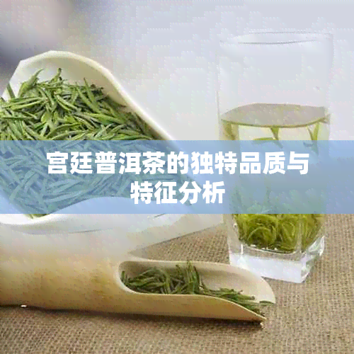 宫廷普洱茶的独特品质与特征分析