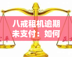 八戒租机逾期未支付：如何避免起诉及解决办法