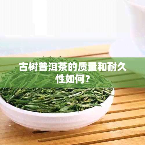 古树普洱茶的质量和耐久性如何？