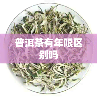 普洱茶有年限区别吗