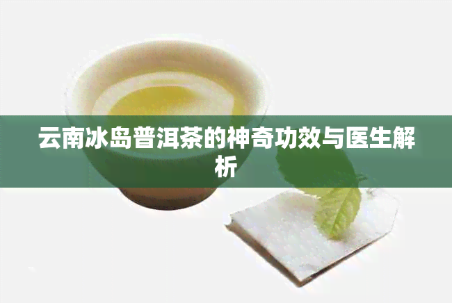 云南冰岛普洱茶的神奇功效与医生解析