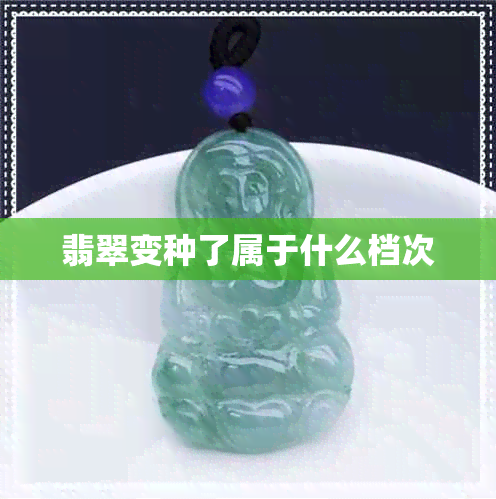 翡翠变种了属于什么档次