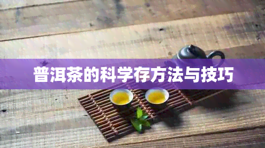 普洱茶的科学存方法与技巧