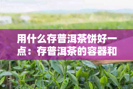 用什么存普洱茶饼好一点：存普洱茶的容器和方法