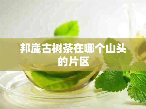 邦崴古树茶在哪个山头的片区