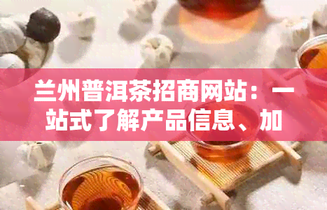 兰州普洱茶招商网站：一站式了解产品信息、加盟支持与合作机会的全面平台