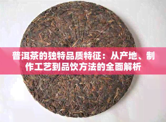 普洱茶的独特品质特征：从产地、制作工艺到品饮方法的全面解析