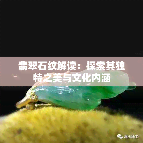 翡翠石纹解读：探索其独特之美与文化内涵