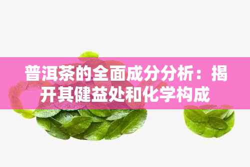 普洱茶的全面成分分析：揭开其健益处和化学构成