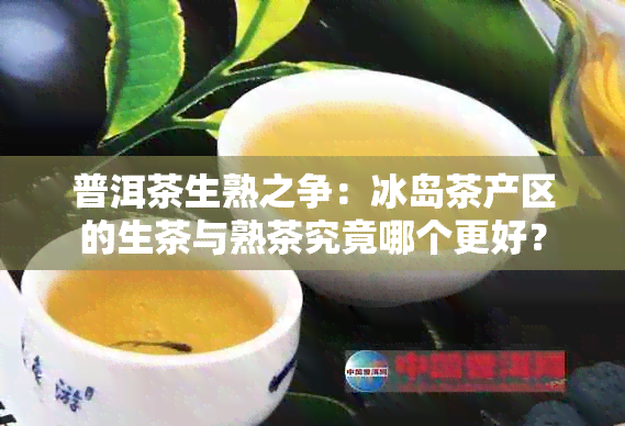 普洱茶生熟之争：冰岛茶产区的生茶与熟茶究竟哪个更好？