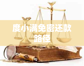 度小满免密还款路径