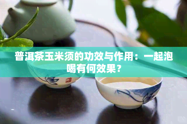 普洱茶玉米须的功效与作用：一起泡喝有何效果？