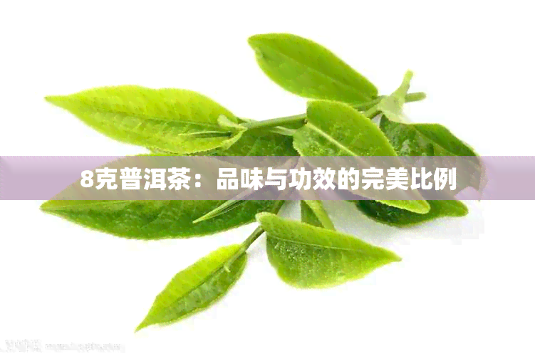 8克普洱茶：品味与功效的完美比例