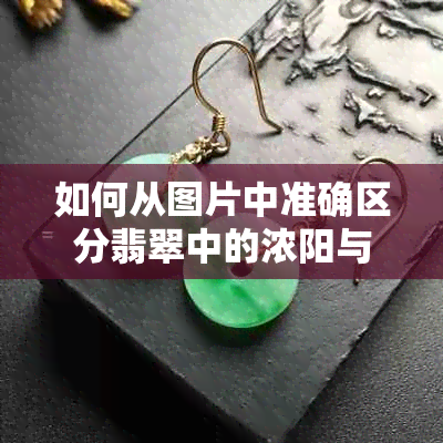 如何从图片中准确区分翡翠中的浓阳与正阳绿？