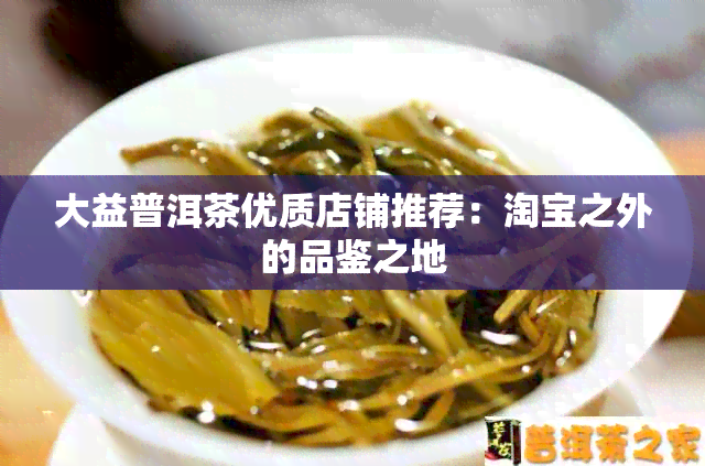 大益普洱茶优质店铺推荐：淘宝之外的品鉴之地