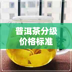 普洱茶分级价格标准