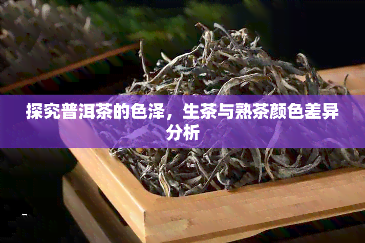 探究普洱茶的色泽，生茶与熟茶颜色差异分析