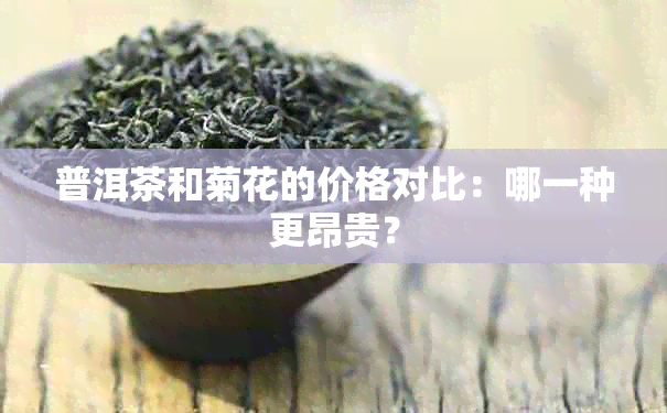 普洱茶和菊花的价格对比：哪一种更昂贵？