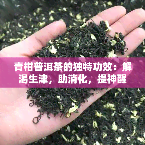 青柑普洱茶的独特功效：解渴生津，助消化，提神醒脑