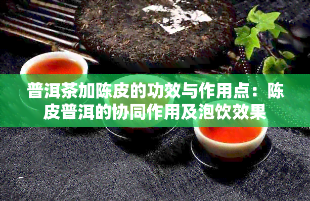 普洱茶加陈皮的功效与作用点：陈皮普洱的协同作用及泡饮效果