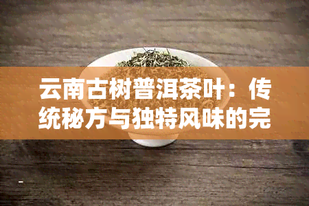 云南古树普洱茶叶：传统秘方与独特风味的完美结合