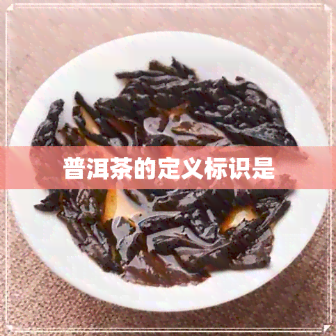 普洱茶的定义标识是