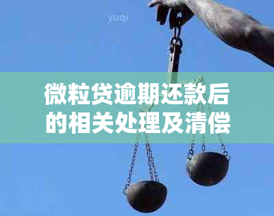 微粒贷逾期还款后的相关处理及清偿全流程解答