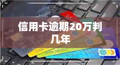 信用卡逾期20万判几年