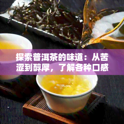 探索普洱茶的味道：从苦涩到醇厚，了解各种口感的特点与区别