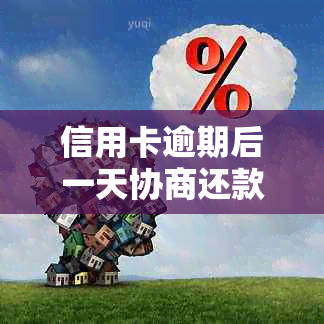 信用卡逾期后一天协商还款，是否会影响记录？