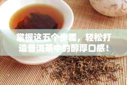 掌握这五个步骤，轻松打造普洱茶中的醇厚口感！