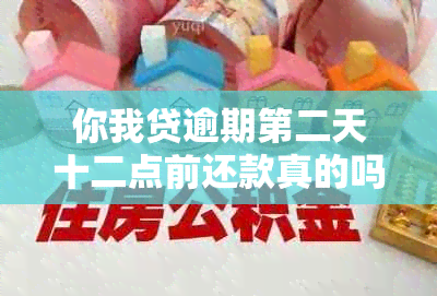 你我贷逾期第二天十二点前还款真的吗？电话会影响吗？