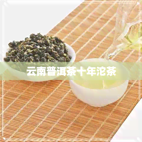 云南普洱茶十年沱茶