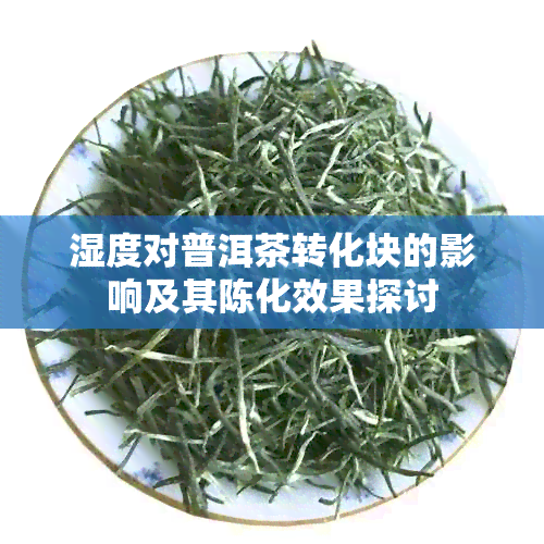 湿度对普洱茶转化块的影响及其陈化效果探讨